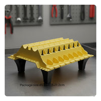 Easy to Sort Valve Train Parts Organizer Increased Effectiveness Cylinder Head Assembly Stand Universal Design Engine Rebuild Tray for Mechanics, Auto Repair Shop, Workshop, Garage