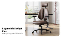 Ergonomic Design Highspine Managerial Chair Support Highspine Managerial Seat Genuine Leather Office Furniture Fully Adjustable for Managerials, Professionals, Students, Study Room