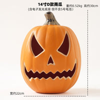LED Halloween Pumpkin Light Set for Yard Decoration