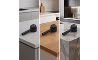 Matte Black Steam Diverter Easy to Use Steam Release Diverter Heat Resistant Sturdy for Kitchen