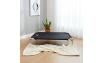All-Season Use Raised Dog Cot Long-Lasting Frame Elevated Pet Bed Easy to Clean Breathable Mesh Dog Bed Anti-Scratch for Outdoor