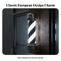 Barber Pole Classic Engineered LED Barber Pole Waterproof