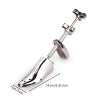 Shoe Stretcher with Screw Mechanism Metal Shoe Stretcher Tool Adjustable Compact for Home