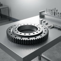 Wood Grabber Rotary Base Wear Resistant Grapple Turntable Loop External Gear Turntable Bearing Precision Machined for Machinists
