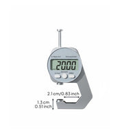 Digital Thickness Gauge Multi-Material Electronic Thickness Caliper Inch/Millimeter Conversion Measuring Tool for Jewelers, Research Facility