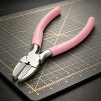 Nylon Jaw Pliers with Nylon Clamping Ends Comfort Grip Tool for Jewelers, Beaders, Wire Wrapping, Crafting
