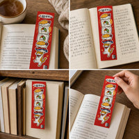 Cute Cartoon Cat Shaped Paper Bookmark for Books