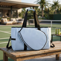 Tennis Racket Bag Structured Tennis Bag with Shoulder Strap Spacious for Matches