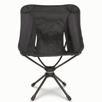 Swivel Camping Chair Foldable Folding Swivel Chair 360-Degree Rotating Furniture for Camping, Outdoor Enthusiasts, Fishing