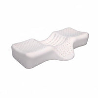 Contoured Latex Pillow Cervical Support Pillow Bedding Accessory for Bedroom