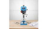 High Precision Tabletop Drill Press Multi-Functional Bench Drill Press Industrial Grade Tabletop Drilling Tool Adjustable Speed for DIY Enthusiasts, Hobbyists, Home Use, Garage