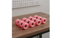 Four-Wheel Glide Wheels Indoor & Outdoor PU Glide Wheels Skating Equipment Shock Absorbing Quiet Function for Beginners