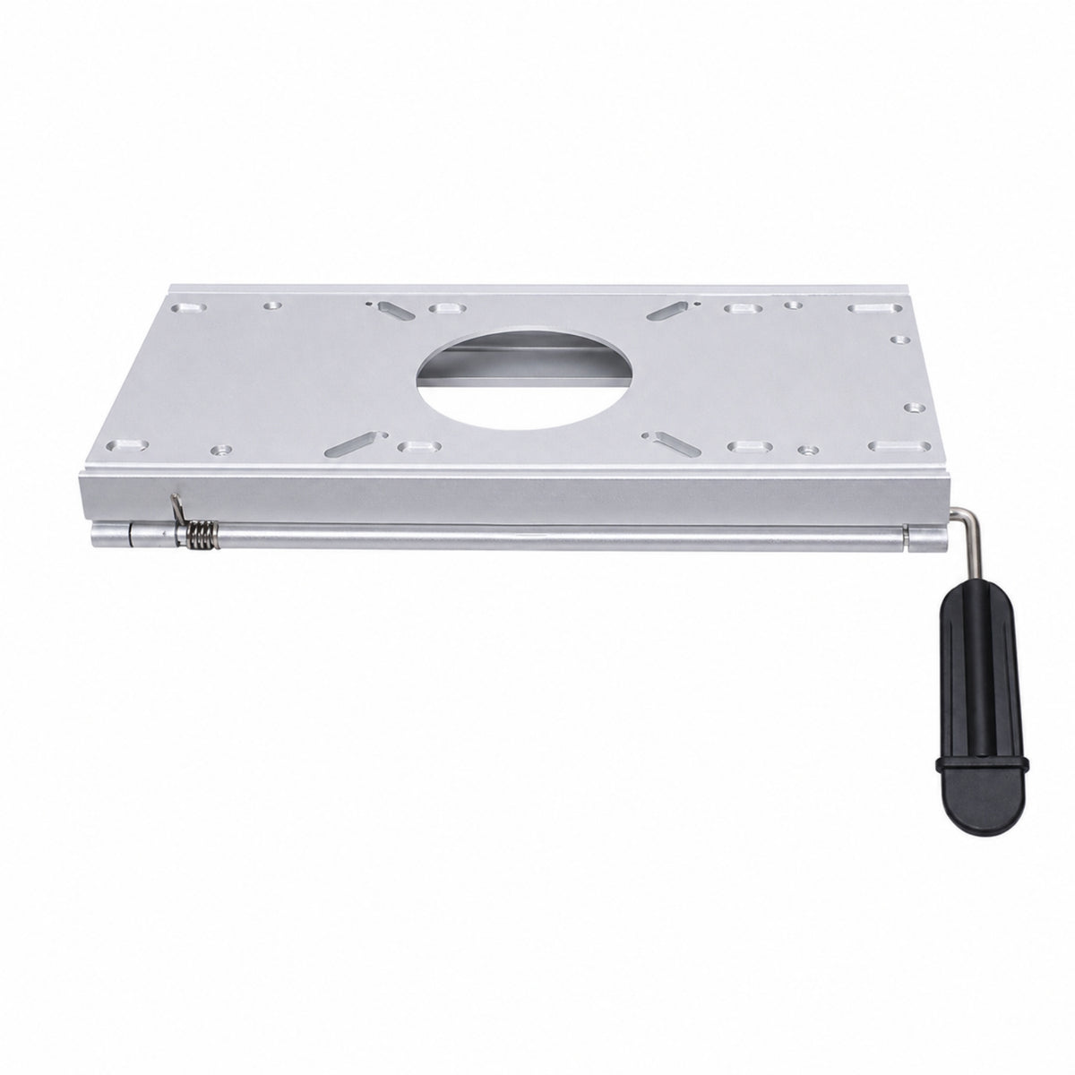 Seat Pedestal with Hand Crank Heavy Duty Boat Seat Pedestal with Base Plate Easy to Install