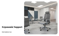 Ergonomic Design Reclining Desk Chair with Footrest Adjustable Height Office Furniture Longperiod Comfort Breathable Mesh spine for Remote Workers, Students, video game enthusiasts, Study Room, Studying, Bedroom