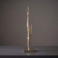 Abstract Sculpture Aluminum Sculpture Decorative Statue for Living Room, Office