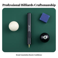 Billiard Cue Extender Extendable Pool Cue Extension Telescopic Billiard Stick Extender Improves Reach Billiards Accessory