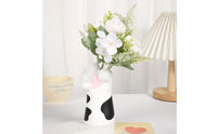 Feline Foot Flower Vase Cute Feline Foot Vase Adorable Decor for Animal Lovers, Entryway, Office, Living Room