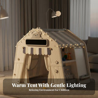 Easy to Install Multifunctional Kids Playhouse Material Kids Playhouse Tent Educational Indoor Toy House Portable for Toddlers, Preschoolers, Girls, Playroom, Bedroom, Living Room, Birthday Party