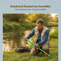 Stainless Steel Fishing Rod Holder, Ground Insert, Outdoor