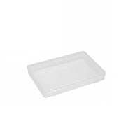 Small Clear Plastic Box Multipurpose Mini Storage Box Lightweight for Craft Room