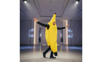 Banana Costume Funny Banana Costume with Head Opening Easy-Wear Apparel for Halloween, Dress-up Parties, Carnival