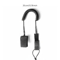10 Ft Coiled SUP Leash Long-Lasting SUP Coil Leash Swivel Connector Surfboard Leg Rope Tangleunrestricted for Surfing, Kayaking