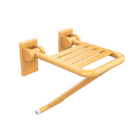 Wall-Mounted Shower Bench Space-Saving Folding Shower Bench Foldable Furniture for Elderly, Washroom