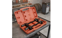 Coil Spring Compressor Versatile Spring Compressor with Carrying Sturdy Container-Steel Tool Kit for Chassis System Work