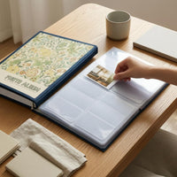 600 Pocket Photo Album Large Capacity 600-Photo Album Memory Book Keepsake Style Dark Blue