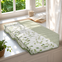 Dopamine Cool-Touch Tencel Bay Window Cushion, All-Season Balcony Tatami Mat, Customizable