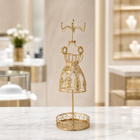 Dress Form Jewelry Display Tabletop Jewelry Display Rack Antique-Style for Boutique