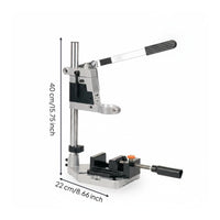 Electric Drill Stand Small Size Versatile Tool Simple to Use Power Equipment for Workshop