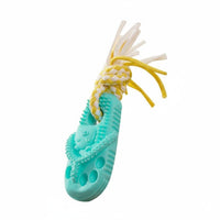 Chew-Resistant Slipper Shaped Dog Toy Interactive Play Slipper Dog Toy Easy to Clean for Dogs, Aggressive Chewers, Playtime, Indoors, Home