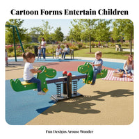 Rocking Seesaw Two-Seater 2-Person Seesaw Promotes Balance and Coordination Playground Equipment for children, Preschoolers, Kindergarten, playground, backyardyard