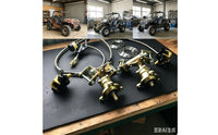 Upgrade ATV Brake Caliper Kit All-Terrain Long-Lasting ATV Front Brake Kit Replacement Parts Vehicle Part Powerful Braking for Racing