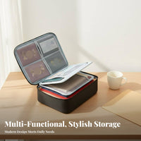 Passport Certificate Holder Large Capacity Waterproof File Organizer