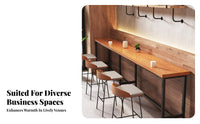 Modern utilitarian aesthetic Upholstered Banquette Set Space-Saving Design Upholstered Bench and Table Set Comfortable Upholstery Commercial Furniture long-lasting Construction for Business Owners, Restaurants, Tea Shops, Small Spaces, eaterys