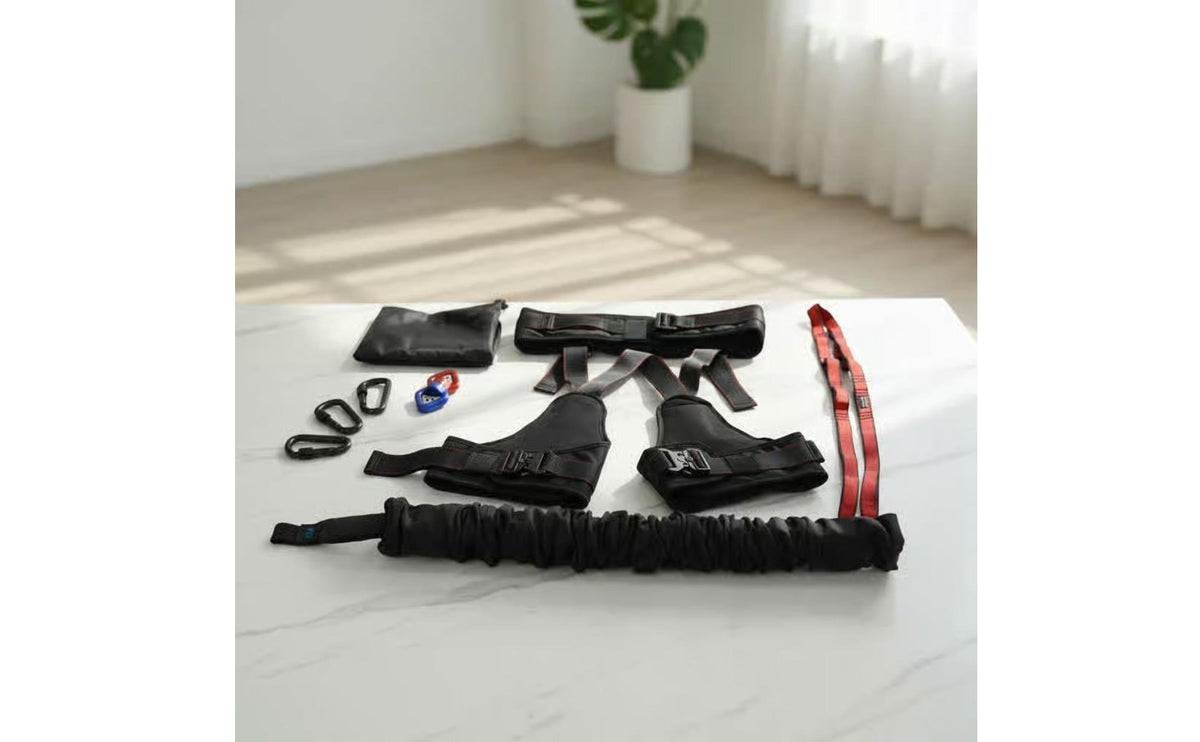 Elevated Suspension Belt High Strength Suspension Swing Strap Pilates Stretch Strap Heavy Load Capacity Fitness Gear Sturdy