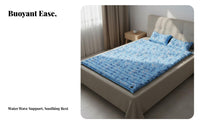 Water-Filled Mattress Pad Non-Electric Cooling Water Mattress No Refrigeration Needed Summer Cooling Bed Mat for Hot Sleepers, Students, Dorm Room