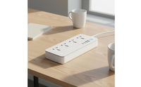 Strip Matter Compatible Strip with USB APP Control Outlet for Living Room, Kitchen