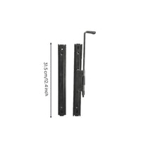 Manual Seat Slide Assembly Heavy-Duty Seat Slider with Lever Universal Hardware Forwards or Backwards for Forklift Operators, Forklifts