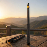 9-Section Carbon Fiber Selfie Stick 3 M Reach 1/4 Mount Selfie Stick 45 Cm Folded Telescopic Camera Pole Adjustable Length