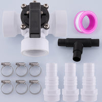 Never Maintenance-Free 3-Port Valve with Adapters Manual Jandy-Style Valve Leak-Resistant Adjustable for Pool Owners
