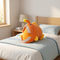 Anglerfish Stuffed Animal with Lure Soft Anglerfish Stuffed Toy Cuddly Fish Pillow with Lure for Kids, Young Children, Bedroom, Sofa, Nursery