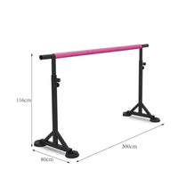 Dance Barre with Suction Cups Adjustable Freestanding Dance Barre Heavy Duty for Dancers