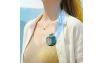 USB-C Rechargeable Waist Clip Fan Lightweight Wearable Fan Long Battery Life Low Noise for Outdoor, Travel, Office