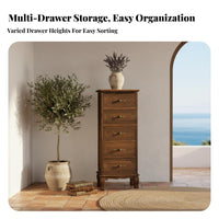 Mediterranean Design Distressed 6-Drawer chest of drawers Vintage design Chest of Drawers Antique Hardware Bedroom Cabinet Sturdy framework for Homeowners, Apartment Dwellers, Adults, Living Room, Home Decoration, Hallway, Entryway