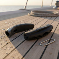 2 Pieces Replacement Fin Strap Handle Anti-Crack Quick Release Diving Gear Accessory for Technical Divers