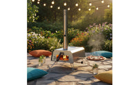 Automatic Rotating Pizza Oven High Heat Electric Drive Pizza Oven Built-in Thermometer Cooking Appliance for Outdoor