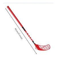 Carbon Fiber Floorball Stick PU Grip Wrap Openwork Blade Floorball Stick
